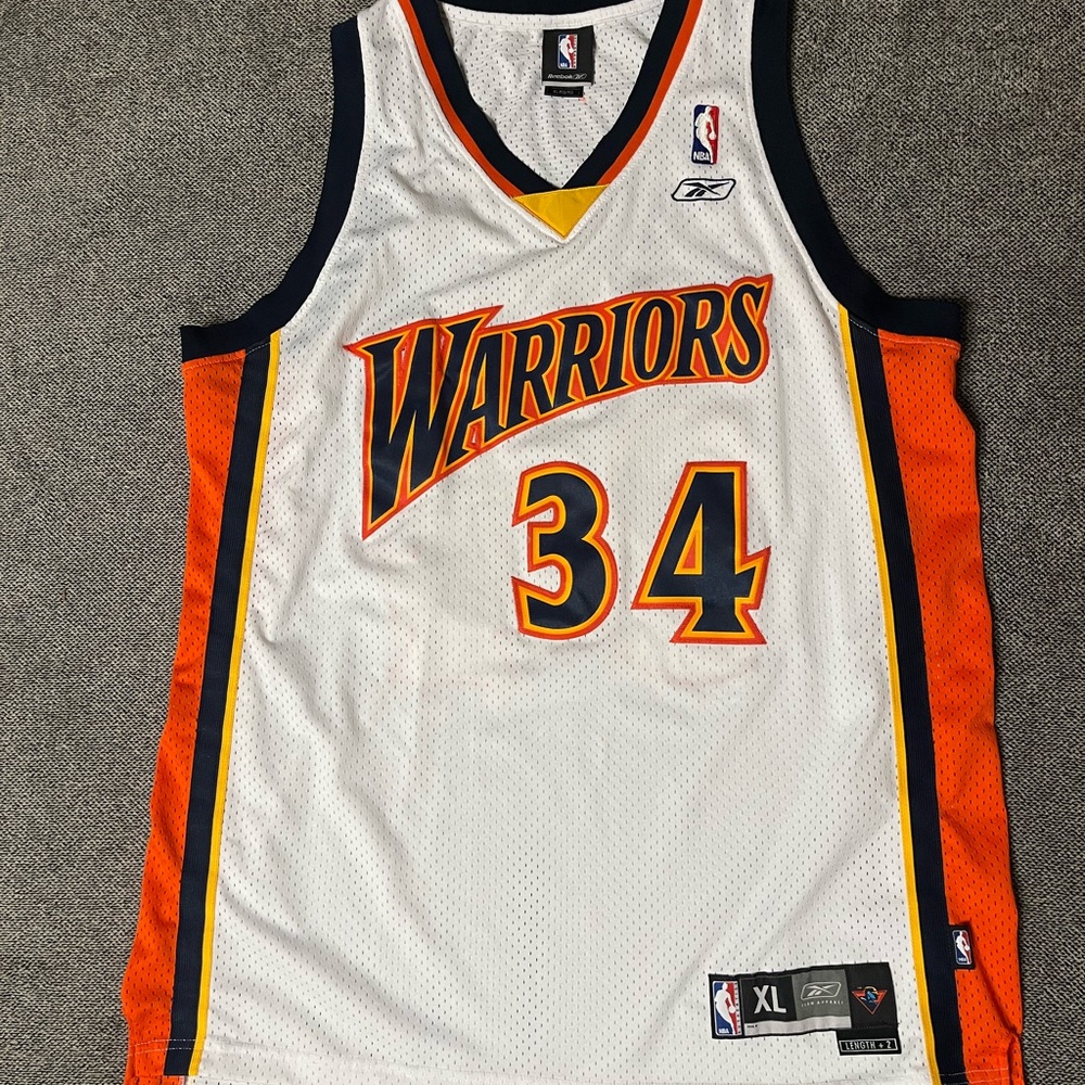 Reebok NBA Warriors Jersey #34 Dunleavy
